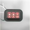 Botón de Interruptor de Temporización de Vibración Calefactora de Silicona de 3 Botones y 4 Botones Rodillera y Cinturón Lumbar Dispositivo de Fisioterapia Botón de Control Cinturón Rodillera Almohada