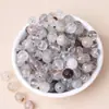 Contas Soltas de Cristal Fantasma Verde Puro Natural de Alta Qualidade, Contas Redondas, Acessórios da Moda, Materiais para Miçangas que Embelezam o Ambiente DIY