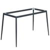 Soporte para Escritorio de Computadora Pata de Mesa de Metal Pata de Soporte de Barra Instalación Sencilla Mesa de Conferencia Pata de Mesa de Comedor Pata de Mesa de Hierro Forjado