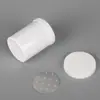 Botella de Plástico de 1L Tanque de Tinta Blanca de 500g Botella Blanca de Boca Ancha de 1L Tapa de Rosca Barril de Embalaje Opaco a la Luz de 1000g