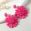 Brincos Boêmios Vintage de Capim Rafi Brincos de Rattan Artesanais Vintage para Férias na Praia de Verão Brincos Femininos