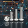 Tornillos de Cabeza Redonda, Venta Directa del Fabricante, Tornillos de Cabeza Plana, Tornillos para Máquina de Panel de Enchufe e Interruptor Gb/T 818