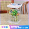 Caja de Regalo para Merienda del Día del Niño Caja Vacía Transparente Caja para Pastel de Cumpleaños Caja de Regalo Caja de Empaque Pastelería