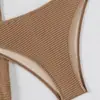 Nuevo Bikini Sexy de Tres Piezas de Amazon 2026, Traje de Baño de Bikini de Dos Piezas con Top de Tubo Dividido, Bikini Estilo Falda para Playa