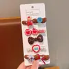 Horquilla para el pelo para niña, pequeña y bonita, con flores de verano, accesorios para el pelo para niña