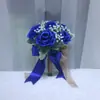 191 Buquê de Noiva Mori Buquê de Casamento Flores de Simulação Rosa Enviar Namorada Pedido de Casamento Registro Foto de Casamento Buquê
