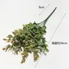 Folhas de Eucalipto Simuladas, Folhas de Dinheiro, Plantas Verdes, Arranjos de Flores Artificiais, Arranjos Florais, Adereços para Fundo de Foto, Decoração