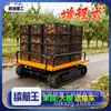Veículo de Transporte Elétrico, Veículo para Pomar Agrícola, Economizador de Energia, Leve, Pequeno Veículo Autodescarregável, Artefato para Manuseio de Carga em Pátio Doméstico