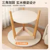 Mesa de Centro Mesa Pequeña Mesa Mini Simple Sala de Estar Hogar Mesa Auxiliar Moderna Lado del Sofá Mesa Redonda