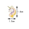 Fabricante de Accesorios de Joyería Temáticos de Pony, Venta al por mayor de Joyería Hecha a Mano de Aleación para DIY, Accesorios de Joyería para DIY con Goteo de Aceite de Fábrica