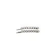 Exquisita Horquilla Coreana para Mujer, Pasador de Cristal con Acabado de Alta Gama, Pinza Lateral de Pedrería, Elegante Accesorio para el Cabello, Pinza para Flequillo, Par de Pinzas