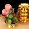 Respeitando os Deuses Prato de Oferendas Prato de Frutas para Oferendas Oferenda Doméstica a Buda Prato de Oferendas Superiores Prato de Tributo Exibindo Prato de Frutas para Oferendas Oferenda ao Deus da Riqueza Prato de Frutas para Oferendas