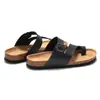 Chinelos de Cortiça para Casal Sandálias de Dedo de Verão Masculinas Sandálias de Praia Estilo Coreano Sandálias da Moda Chinelos Casuais
