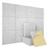 Paneles de Fieltro Absorbentes de Sonido Cuadrados Transfronterizos Pegatinas de Pared Autoadhesivas para Materiales de Aislamiento Acústico de Salas de Cine y Piano Decoración de Paredes No Requiere Perforación