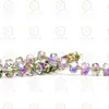 Cuentas de Rueda de Cristal Flash K9 de Austria de 4/6/8/10 mm Cuentas de Vidrio de Cristal Joyería Semiterminada Accesorios con Cuentas