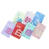 Bolsas de muestra cosmética de 10 ml y 20 ml, logotipo personalizado, bolsas con sello de tres lados y boquilla composite de papel de aluminio, bolsas de embalaje de tamaño de prueba