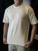 Camiseta Masculina de Verão Nova, Manga Curta, Linhas Desconstruídas Soltas, Respirável, Simples, Casual, Versátil