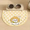 Tapete Comedor para Pets, Tigela para Gatos, Tapete Doméstico, Tapete Especial Antiderrapante, Antifouling e Impermeável para Gatos e Cães, Tapete de Alimentação para Gaiola de Cachorro