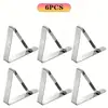 Clip para Manteles Fijo de Acero Inoxidable al por Mayor para Uso Diario en Casa, Mesa de Exterior, Clip Portátil para Manteles, Clip para Manteles