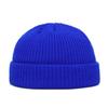 Gorro elástico de cúpula para otoño e invierno, monocolor, rizado, gorro de punto para hombre, moda coreana, gorro tipo melón, gorro de lana, gorro cálido para mujer