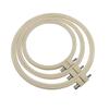 Accesorios para máquinas de bordar de fábrica directa bastidor de bordado de jade bastidor de bordado redondo estirador de bordado círculo de plástico ABS estirador de bordado cruzado