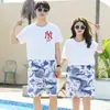 Shorts JX Masculino Verão Algodão Seda Feminino Calça de Praia Casal Secagem Rápida Solta Casual Shorts de Surfe Tendência Masculina Calça de Cinco Pontos