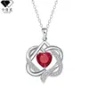 Kamanqi Comercio Electrónico Transfronterizo se Especializa en Joyería Popular de Amazon Tk y Shein, Collar Doble Corazón Entrelazado para Novia