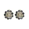 Novos Brincos de Diamante Coloridos para Mulheres, Brincos de Luxo Leve de Alta Qualidade, Brincos de Nicho, Brincos Versáteis de Pétala Curta Atacado