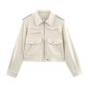 Chaqueta Abrigo de Gamuza de Moda Versátil para Calle Popular Transfronteriza Europea y Americana Aliexpress Amazon