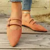 Sapatilhas Mary Jane Baixas Femininas para Primavera e Outono, Estilo Brisa Leve de Fada, Retrô Francês, Tamanho Grande, Novo Estilo Ballet