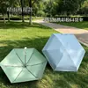 Paraguas Plano 50% de Descuento Ligero Mini Compacto Colorido Paraguas con Protección UV Doble Uso para Sol y Lluvia de Bolsillo Paraguas de Sol