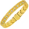Pulsera Magnética de Cobre Rojo Antiguo Galvanizado con Patrón de Tortuga de Amazon, Pulsera Magnética Desmontable para Hombre, Venta al por Mayor Transfronteriza
