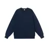 Sudadera de Algodón Pesado de Moda Ropa de Trabajo Holgada Cuello Redondo Manga Larga Ropa de Trabajo Uniforme de Grupo Uniforme de Clase Camisa Cultural con Logo Impreso