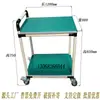 Carrito de Transferencia Antiestático con Barrera Ajustable Móvil Empujado a Mano Tubería Lean Línea de Sala Limpia Carrito Pequeño