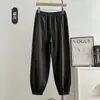 Calça de Moletom para Casal Feminina, Calça Jogger Reta com Rosto Sorridente, Estilo Primavera e Outono 2026, Calça de Moletom Unissex de Cintura Alta, Peça Única Dropshipping