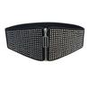 Cinturón Nuevo Transfronterizo para Mujer Estilo Punk Casual Remaches Decorativos Superficie de Terciopelo Elástico Cinturilla Elástica con Abrigo