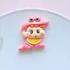 Accesorios de Zuecos de Resina de Dibujos Animados Xiaoxin Nini Hebillas para Zapatos Flores para Zapatos Joyería DIY Parche para Funda de Teléfono Móvil Materiales