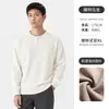 Suéter Pulóver de Estilo Old Money con Cuello Henley para Hombre, Color Otoñal Bloque de Color, Manga Larga, Casual, para el Trabajo, Tejido, Camisa Polo