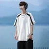 Camiseta de Manga Corta de Seda de Hielo Suolunna para Hombre Verano 2026 Nueva Transpirable de Malla Secado Rápido Refrescante Holgada Camiseta para Hombre T