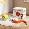 Pelota Inteligente para Evitar Gatos, Pelota Juguete Automática para Gatos, Juguete Eléctrico para Gatos, Gadget de Autoentretenimiento, Pelota Rodante que Consume Energía