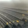 Tubo de Sucção e Drenagem Preto de Grande Diâmetro com Esqueleto de Arame de Aço, Tubo Resistente ao Desgaste para Bombeamento de Areia, Tubo de Sucção de Areia de 4 Polegadas 100mm, Tubo de Pressão Negativa