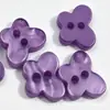 Fornecimento de botões de borboleta perolados, componentes para acessórios de roupa e cabelo DIY, botões de resina dopamina para camisas infantis