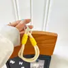 Estilo Ins Color Claro Todo Fósforo Colgante para Funda de Teléfono Móvil Cuerda Corta para Mano Colgante de Correa Tejida Duradera Cadena para Bolso de Llaves Universal