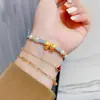 Pulseira Artesanal Ajustável Recomendada com Acessórios de Laço para Mulheres - a Princesa Fugitiva