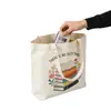 Bolsas de Lona para Comercio Exterior Transfronterizo, Bolsas de Lona con Logo Personalizado, Bolsas de Lona de Gran Capacidad con Transferencia de Calor y Diseños Personalizados