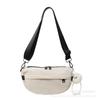 Bolso Casual Deportivo tipo Dumpling 2026 Nueva Moda Ligero Cruzado Estilo Coreano Nicho para Viajar de un Solo Hombro de Lona para Mujer