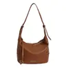 Bolso de Estilo Perezoso para Mujer, Gran Capacidad, Nuevo Modelo 2026, Bolso Cruzado de Hombro Casual, Alto Valor Estético, Bolso de Mano Sencillo para el Trabajo