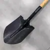 Pala aguda de mango de madera al por mayor del fabricante para el mercado de Oriente Medio, pala de hierro para cavar tierra y plantar en jardines, pala de acero S518-7