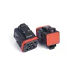 Conector eléctrico automotriz Qiangtai serie 132008-001 conector de funda fábrica de origen en stock venta al por mayor