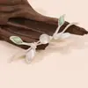 Botões Cheongsam Feitos à Mão, Contas de Jade, Botões de Flor de Ameixa, Botões de Novo Estilo Chinês, Botões Decorativos para Hanfu e Traje Tang, Botões para Acessórios de Vestuário